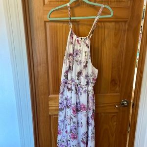 Torrid floral high neck skater dress size 2